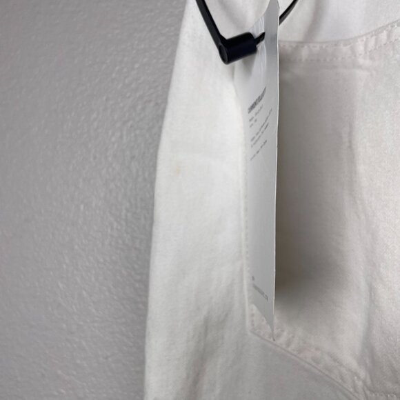 Current/Elliott The Vanessa Jean Size 31 Winter White Out Denim Flare Cotton New - Picture 9 of 13